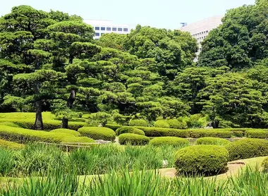 Les jardins du palais impérial de Tokyo