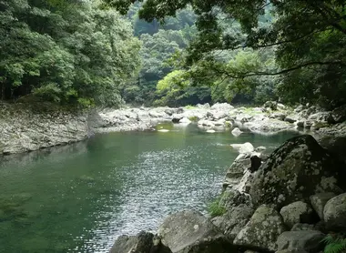 Aya est traversé par plusieurs rivières qui prennent leur source dans la forêt