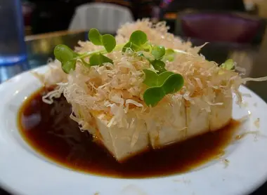 Hyayakko, chilled tofu Hyayakko, chilled tofu