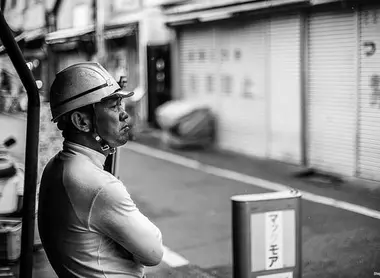 Un travailleur Japonais