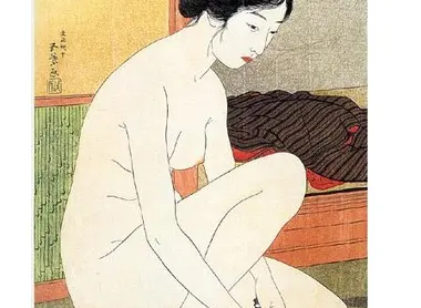 Nu après le bain Hashiguchi Goyo Nu après le bain Hashiguchi Goyo