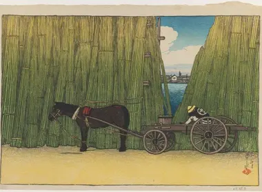 Kawase Hasui, Tokyo, 12 Dai: Komatogashi, 1919. 