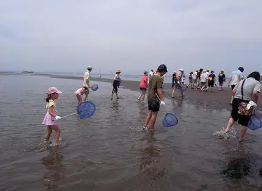 The traditional fishing with Sudate in Tokyo.