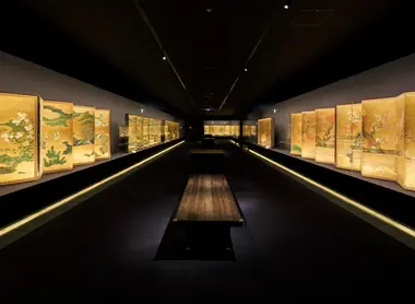 Salle des peintures japonaises - Musée Okada salle du musée Okada
