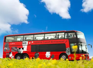 Les bus restaurants de la compagnie Willer Travel vous emmènent partout à Niigata ! Les bus restaurants de la compagnie Willer Travel vous emmènent partout à Niigata !
