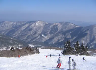 Il est possible de skier à Akiôta (Hiroshima)