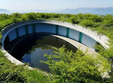 L'annexe du Benesse House réalisée par Tadao Ando