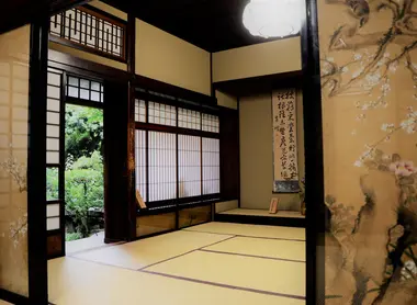 L'intérieur de la maison de samouraï Nomura