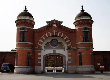 L'entrée de l'ancienne prison pour mineurs de Nara 