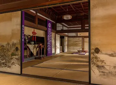 Fusuma du temple Shodenji de Kyoto