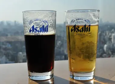 La Asahi Black et la Asahi Super Dry