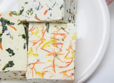 Le tofu aux légumes de Shiba