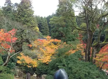 Engyô-ji, vue depuis le Mani-den
