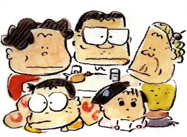 Le film d'animation "Mes voisins les Yamada" (studio Ghibli) Le film d'animation "Mes voisins les Yamada" (studio Ghibli)