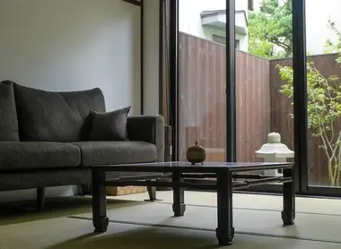 Salon de notre maison "Sennichi" située à Kanazawa