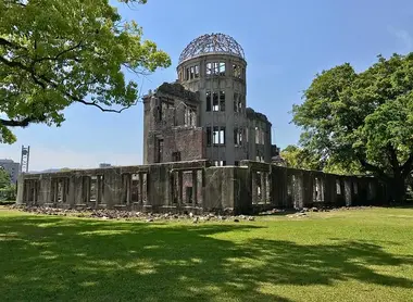El domo de Hiroshima en 2017.