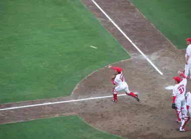 Les joueurs d'Hiroshima Carp