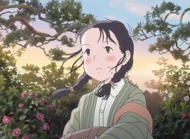 La joven Suzu en su pueblo natal cerca de Hiroshima.