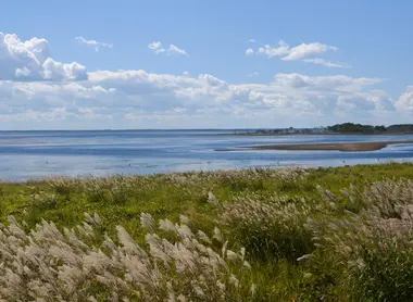 La péninsule de Notsuke s'étend sur environ 26 kilomètres sur l'île d'Hokkaido, à l'Ouest La péninsule de Notsuke s'étend sur environ 26 kilomètres sur l'île d'Hokkaido, à l'Ouest
