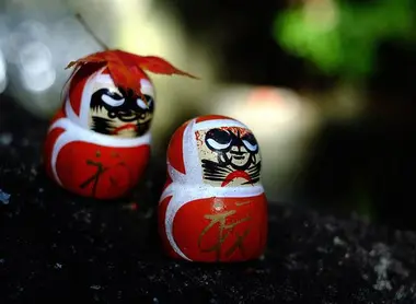 Les Daruma du temple Katsuô-ji près d'Osaka