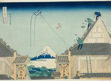 magasins- surugacho-edo-hokusai