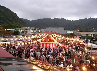 Festival Obon au temple Koganji de Sugamo, Tokyo