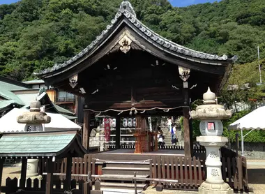 Le sanctuaire Kitano Tenman-jinja à Kobe