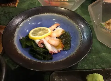 Détail d'un repas Kaiseki Ryori