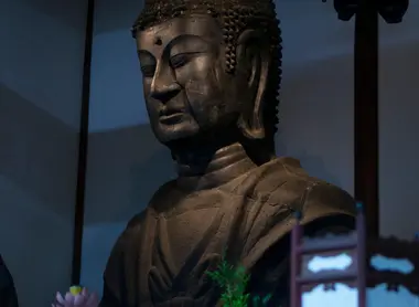 Le grand bouddha d'Asuka