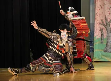 Le village de Sai s'enorgueillit d'avoir sa propre forme de Kabuki