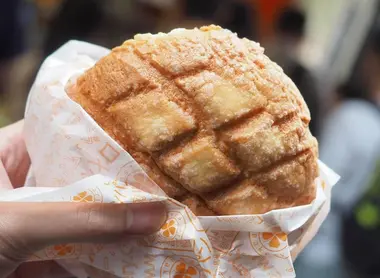 Le melon pan de la boulangerie Asakusa Kagetsudo Le melon pan de la boulangerie Asakusa Kagetsudo