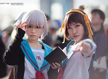 Cosplay "La mélancolie de Haruhi Suzumiya"