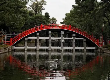 Pont du sanctuaire Sumiyoshi Taisha Pont du sanctuaire Sumiyoshi Taisha