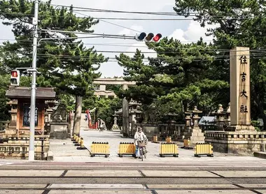 Entrée du sanctuaire Sumiyoshi Taisha Entrée du sanctuaire Sumiyoshi Taisha