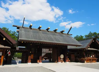Le temple Hokkaidô-jingu