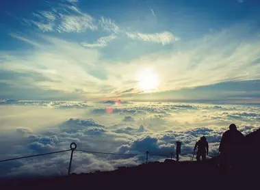 Vue depuis le mont Fuji