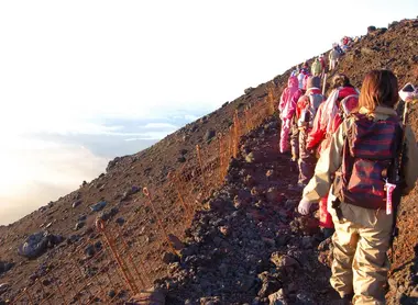 Chemins de randonnée du mont Fuji