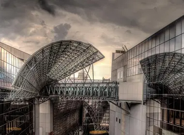 Le toit de la gare de Kyoto