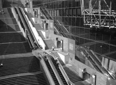 Les escalators de la gare de Kyoto