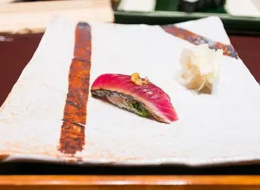 Les sushis de Kyubey, à Tokyo.