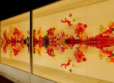 La voiture 15, oeuvres de papier de Haruka Kôjin La voiture 15, oeuvres de papier de Haruka Kôjin