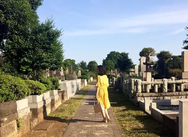 Le cimetière d'Aoyama