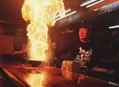 Fire ramen Fire ramen