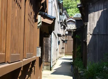 Le village ancien de Shukunegi, près d'Ogi, Sadogashima