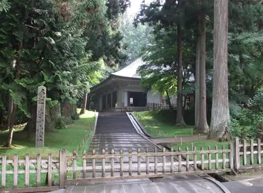 Chuson-ji, le bâtiment abritant Konjiki-do