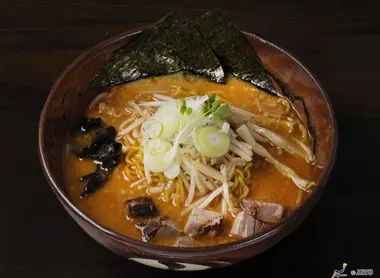 Ramen au miso, spécialité d'Hokkaido Ramen au miso, spécialité d'Hokkaido