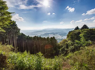Vue du Mont Hiei