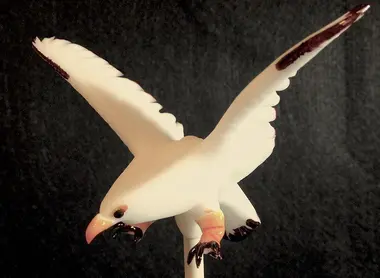 Bonbon amezaiku en forme de faucon