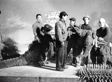 Nakajima en Godzilla Nakajima en Godzilla