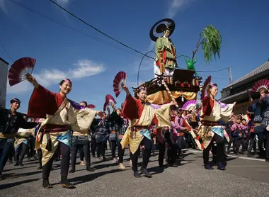 Matsuri de Sawara (octobre)